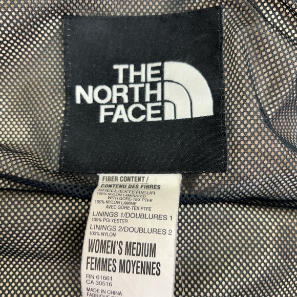 VINTAGE 90s The North Face GORE-TEX Colorblock Jacket Women's Medium - Picture 11 of 13